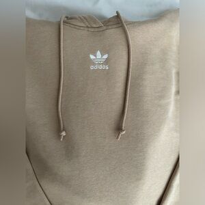 Adidas track suit tan